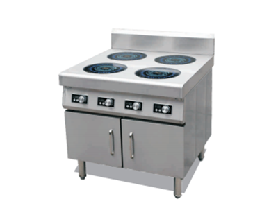 電磁柜式四頭煲仔爐